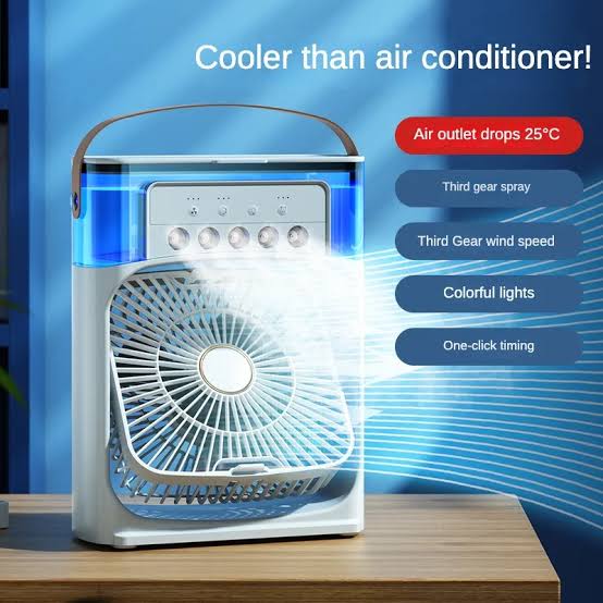 Portable Humidifier Air Conditioner Fan